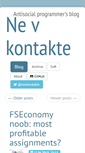 Mobile Screenshot of nevkontakte.com